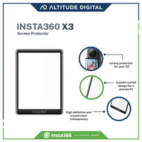 Insta360 X3 Action Camera Screen Protector