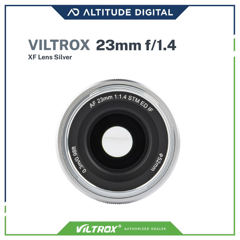 Viltrox AF 23/1.4 Fujifilm X - Silver