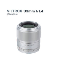 Viltrox 33mm F1.4 XF Silver Lens