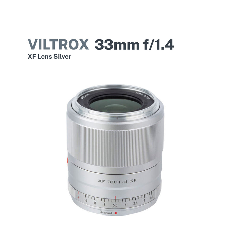 Viltrox AF 33/1.4 Fujifilm X - Silver