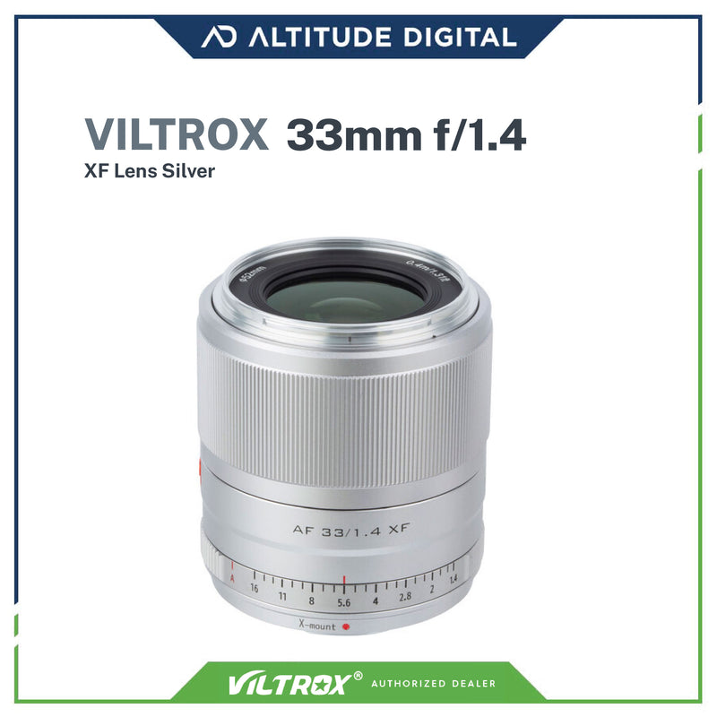 Viltrox AF 33/1.4 Fujifilm X - Silver