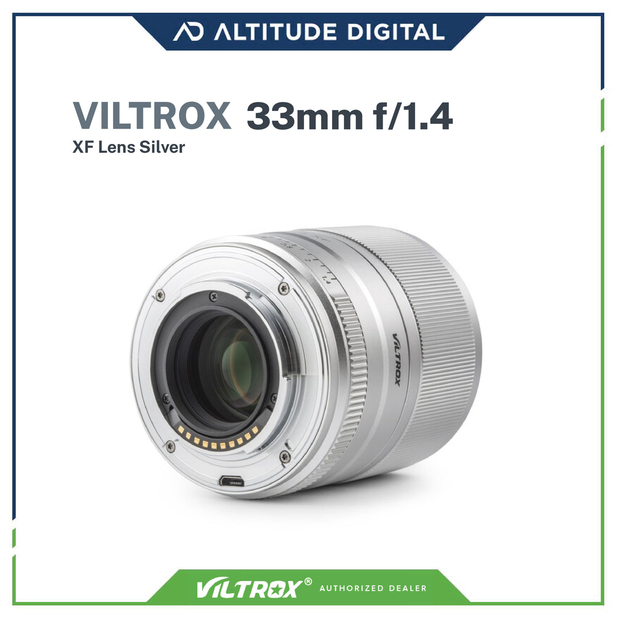 Viltrox AF 33mm F1.4 APS-C Lens - Altitude