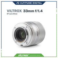 Viltrox 33mm F1.4 XF Silver Lens for the Sony-E
