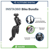 Insta360 Bike Bundle chest mount