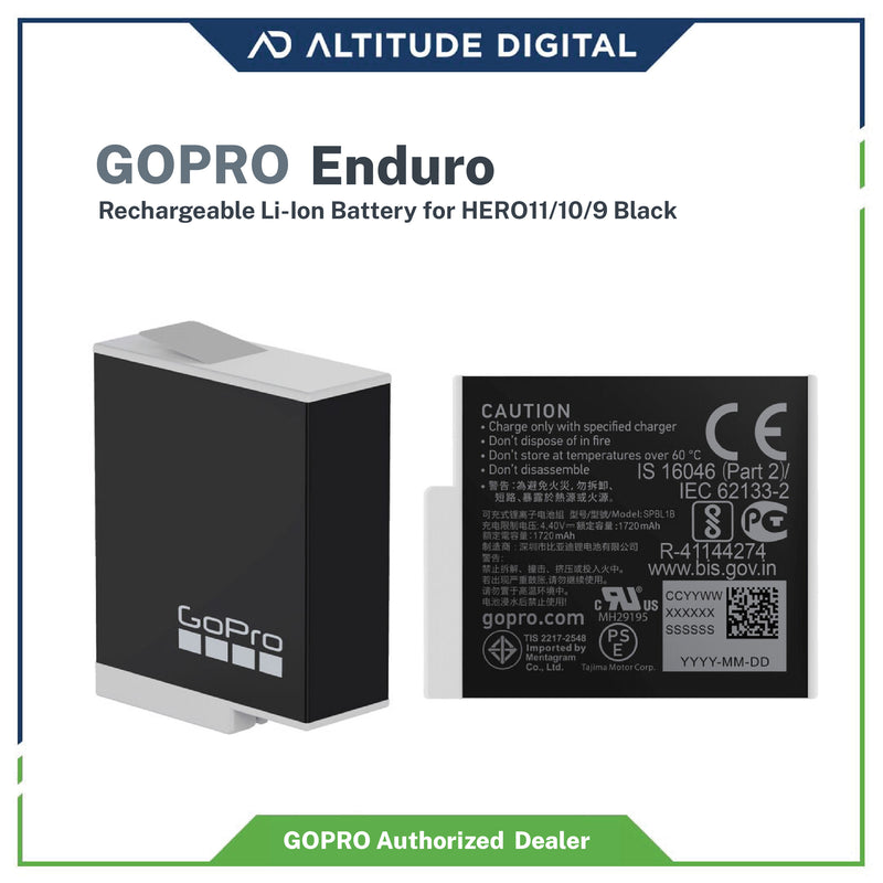 GoPro Enduro Hero 9/10/11/12 Battery