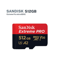 SanDisk Extreme Pro 512gb MicroSD Memory Card