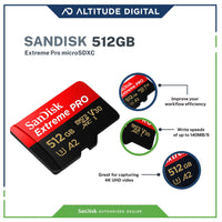 SanDisk Extreme Pro 512gb MicroSD Features