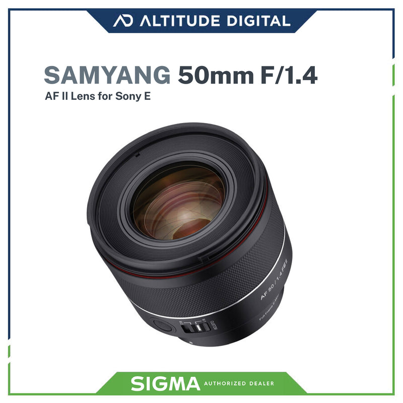 Samyang AF 50mm f/1.4 Lens FE II Lens