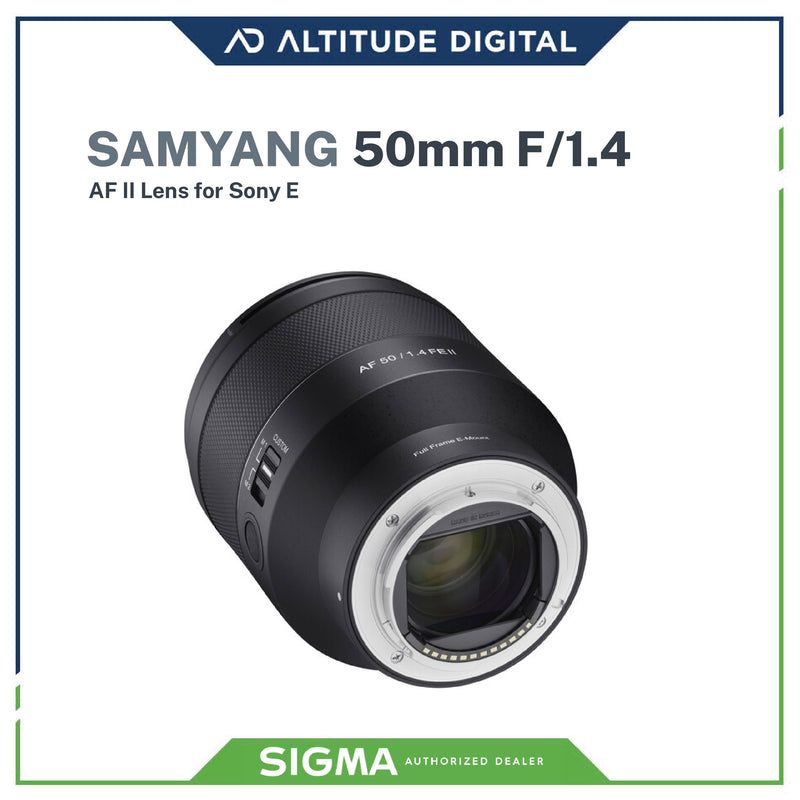 Samyang AF 50mm f/1.4 Lens FE II Lens