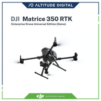 Shot of the DJI Matrice 350 RTK Drone in-flight
