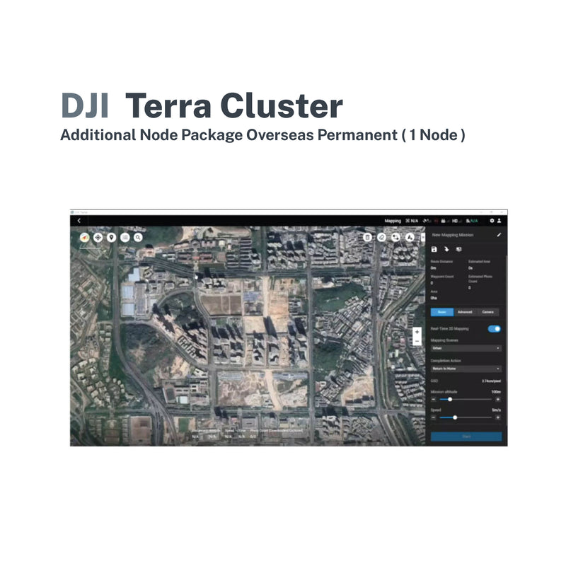 DJI Terra Cluster additional node package Overseas Permanent (1node)