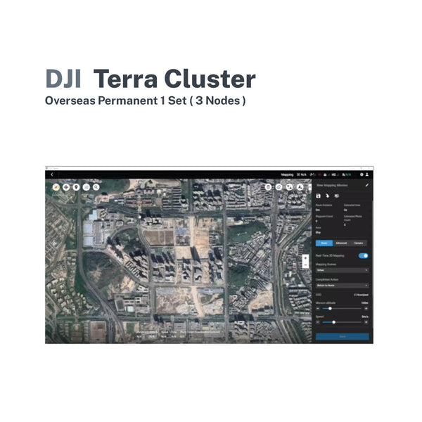 DJI Terra Cluster Overseas Permanent 1 set (3nodes)