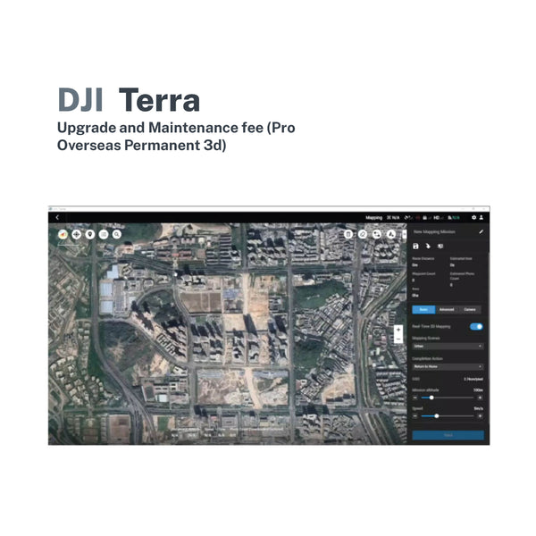 DJI Terra Upgrade and Maintenance fee (Pro Overseas Permanent 3devices)