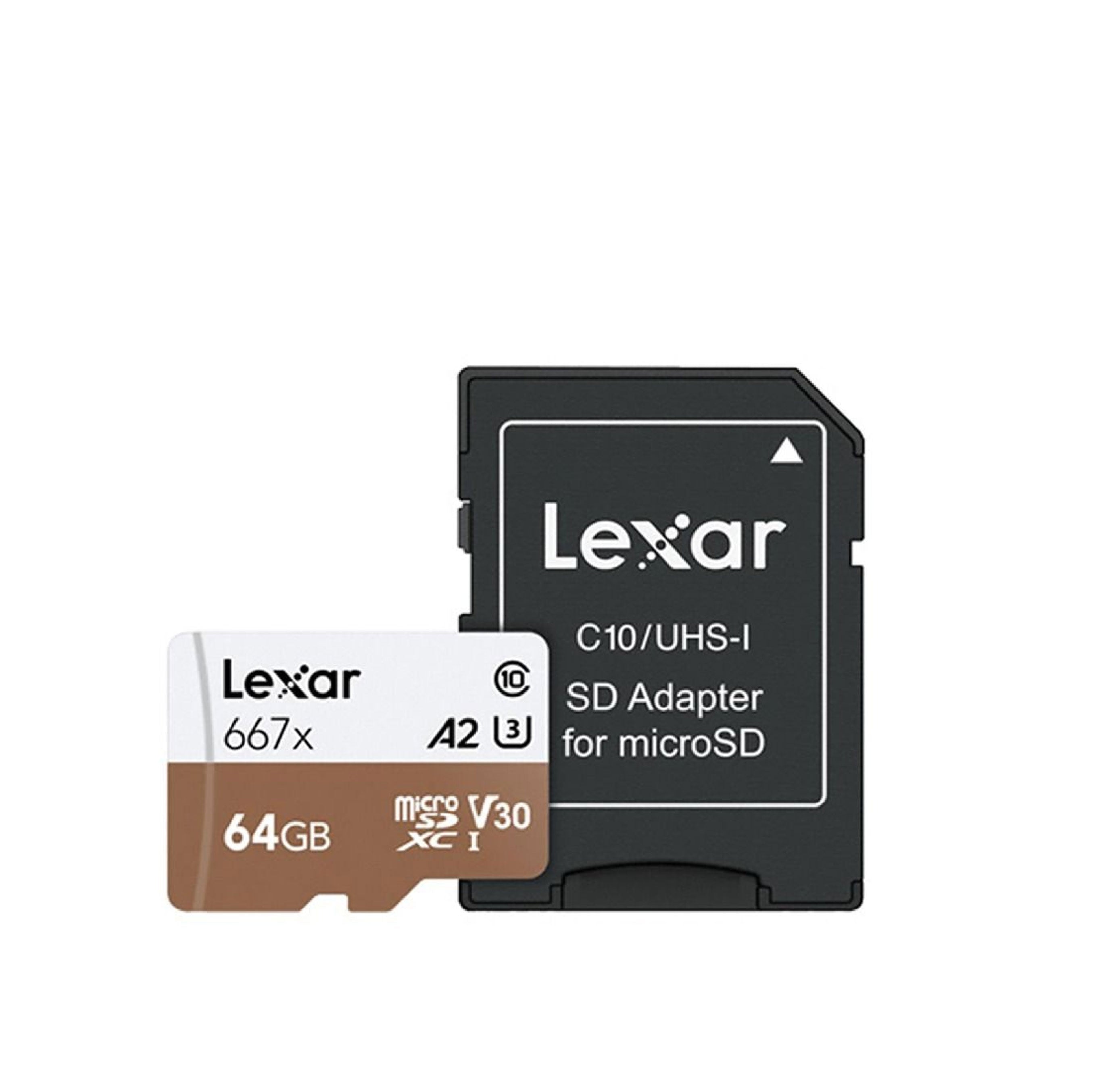 Lexar 64GB 667x with SD Adapter