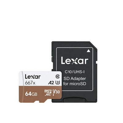 Lexar 64GB 667x with SD Adapter
