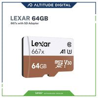 Lexar 64GB 667x MicroSD