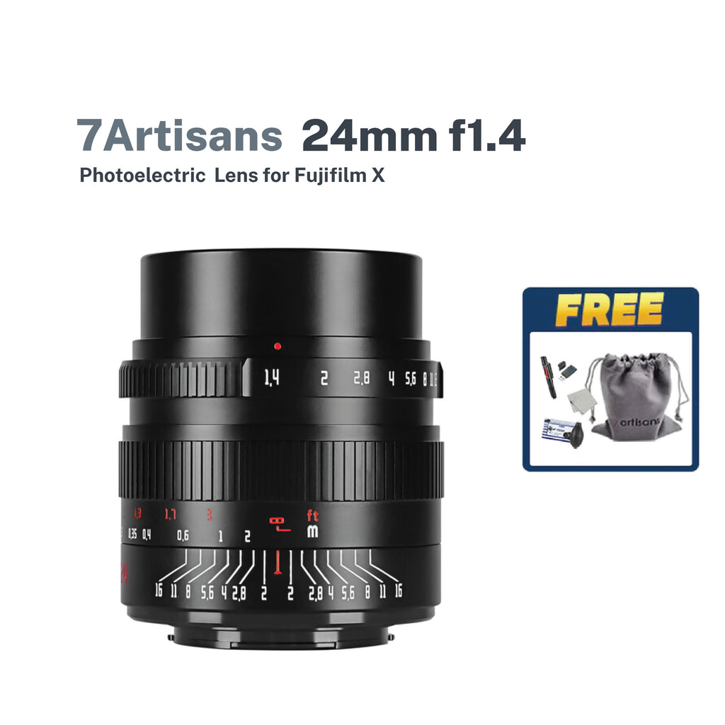 7artisans 24mm f1.4 Lens Fuji