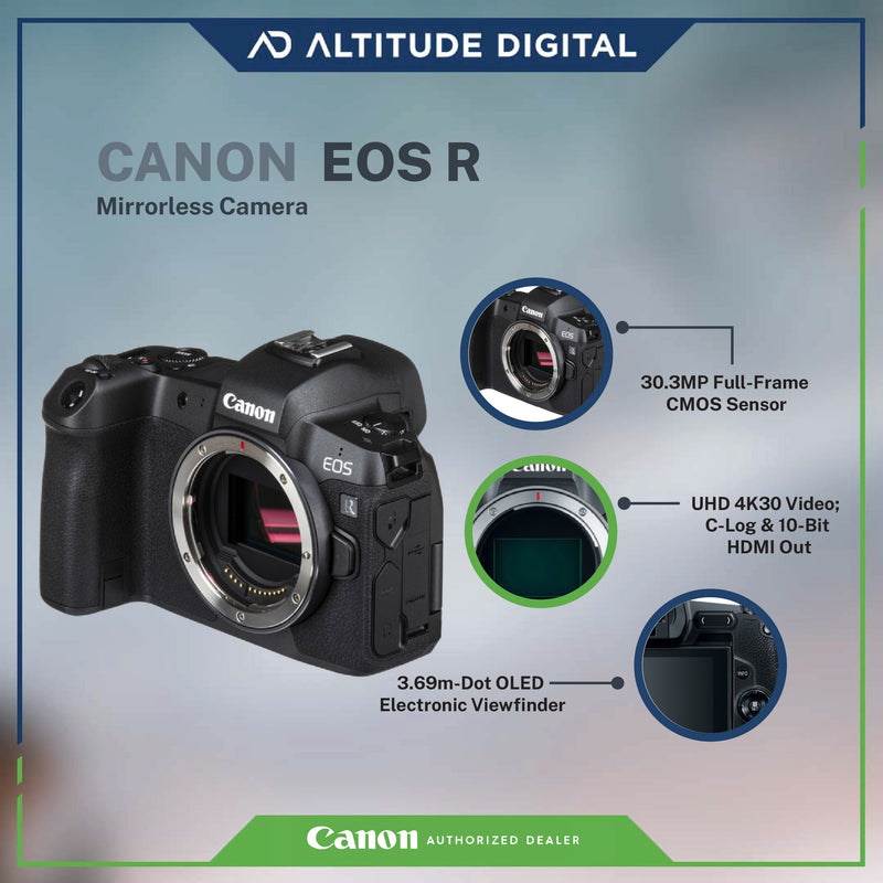 Canon EOS R Mirrorless Digital Camera (Body Only)