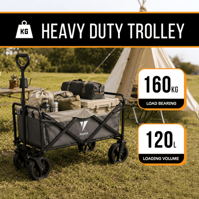 Raptor Trekk Camping Trolley -Graphite Gray