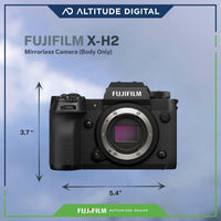 Dimension of Fujifilm X-H2 Mirrorless Camera