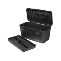Raptor Storage 15L Stackable Tool box black compartments