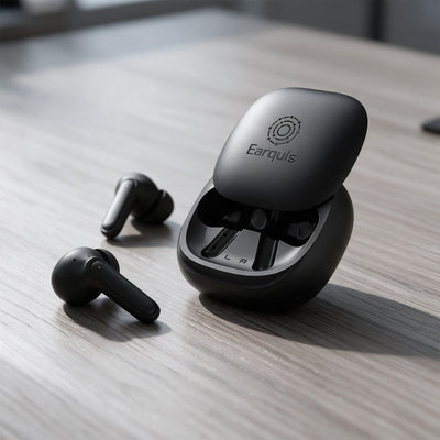 Earquis One ANC Wireless Earphones (Jet Black)