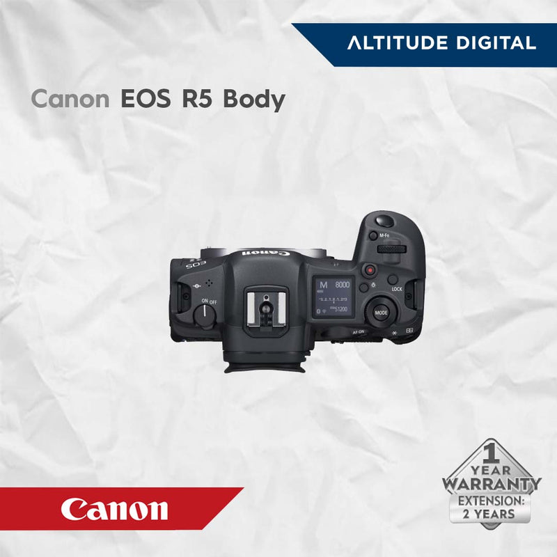 Canon EOS R5 Body Mirrorless Camera