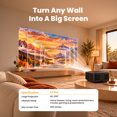 Yaber K3 Pro Smart Projector