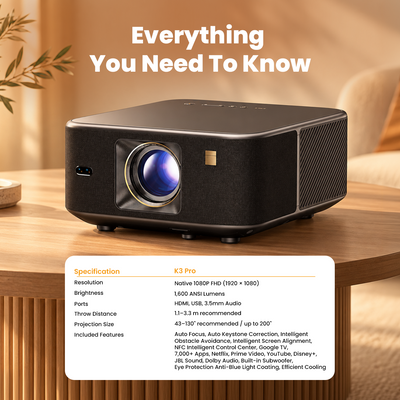 Yaber K3 Pro Smart Projector