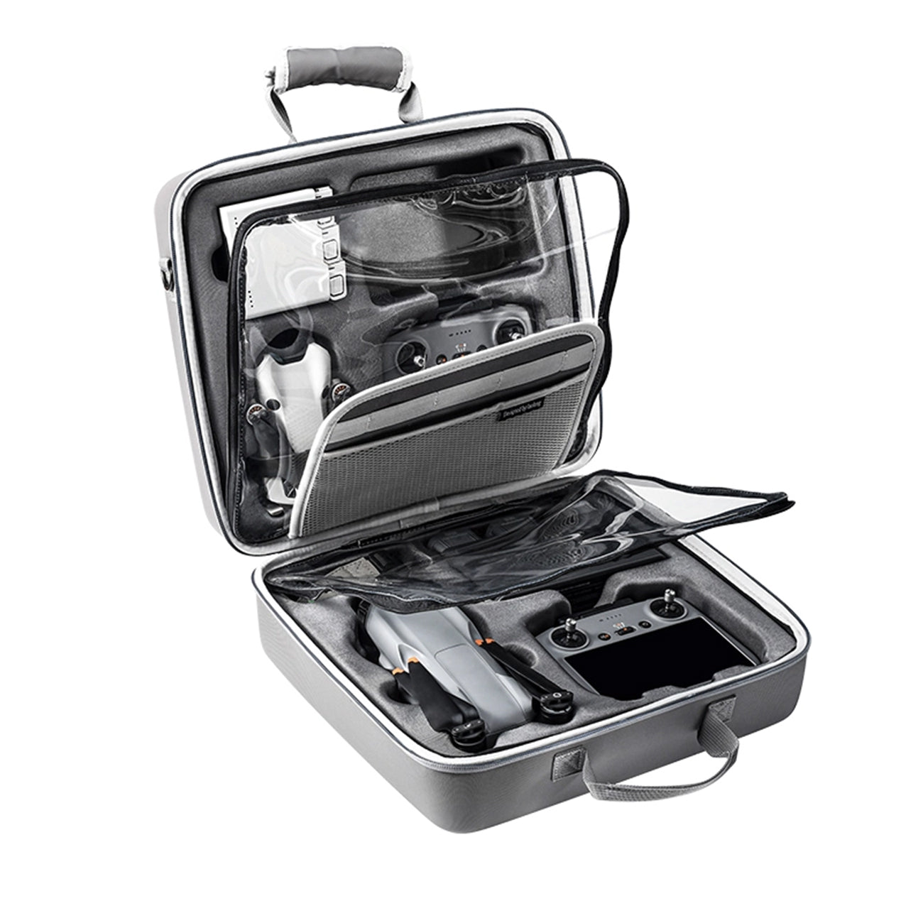 STARTRC PU Bag for Mini 4 Pro/Air 3s or AVATA 2/Air 3s (2 Drones)
