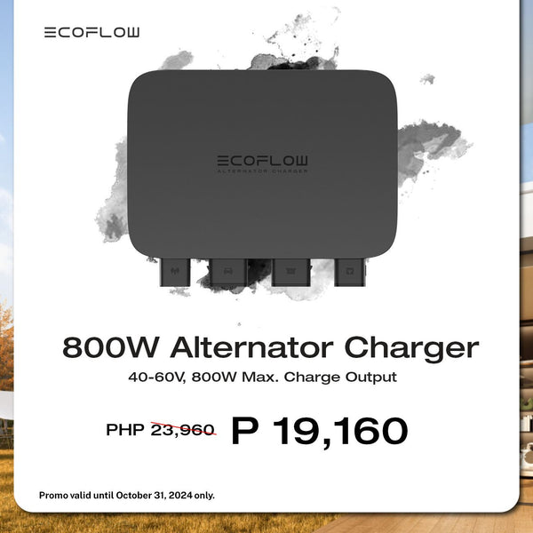 EcoFlow 800W Car Alternator Charger