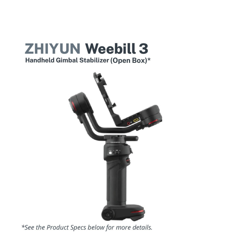 Zhiyun Weebill 3 (Open Box)