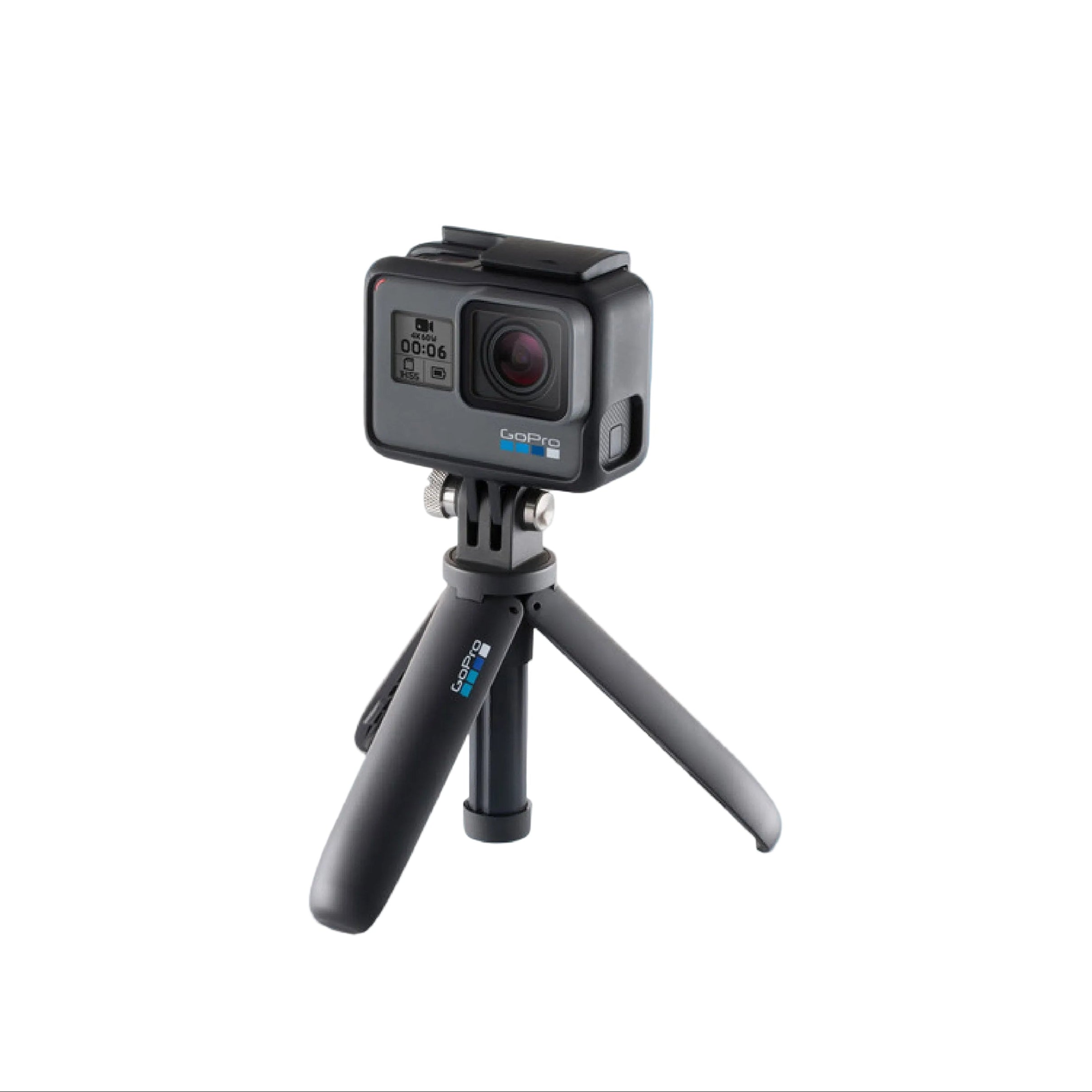 GoPro Action Camera mounted on the Shorty tripod