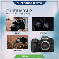Fujifilm X-H2 used for events, lifestyle, and outdoor photography