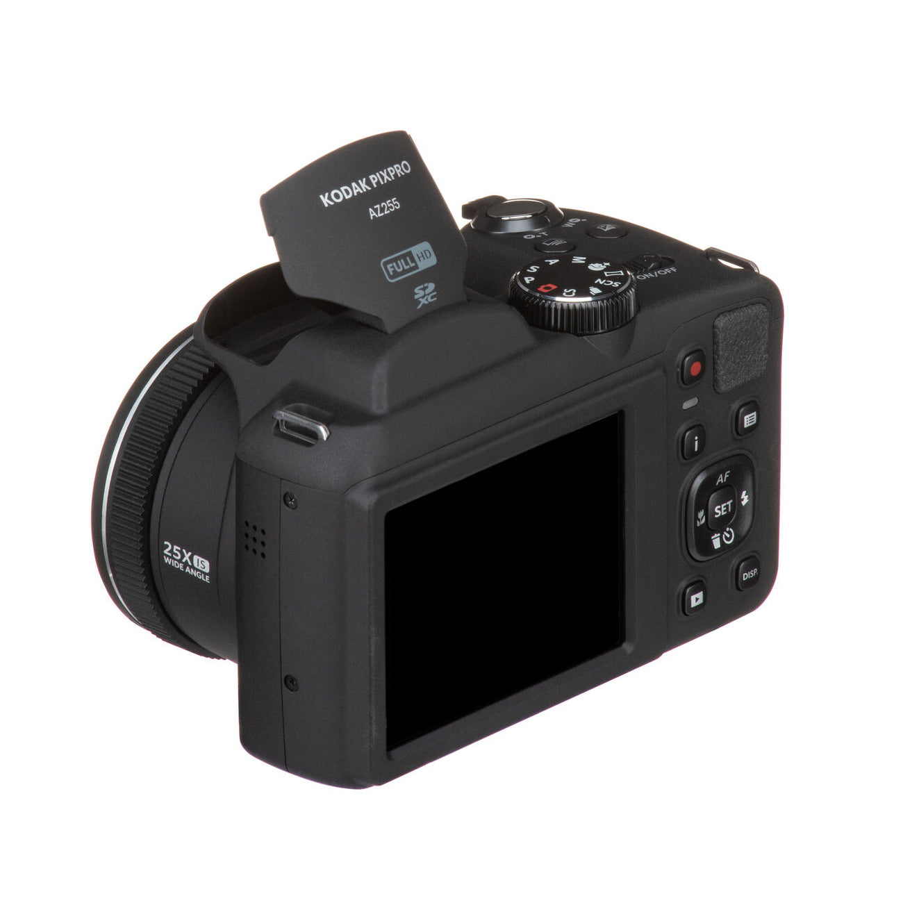 Close up of Kodak Pixpro AZ255 Digital Camera