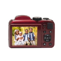 Kodak Pixpro AZ255 Digital Camera (red) screen display