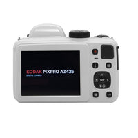 Kodak Pixpro AZ425 Digital Camera (White) Screen Display