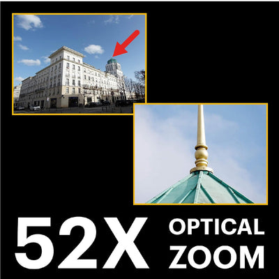 52X Optical Zoom of Kodak Pixpro AZ528 Camera