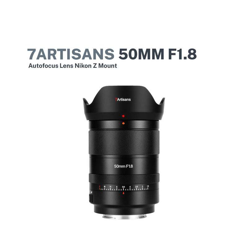 7Artisans AF50mm F1.8 Nikon Z Mount