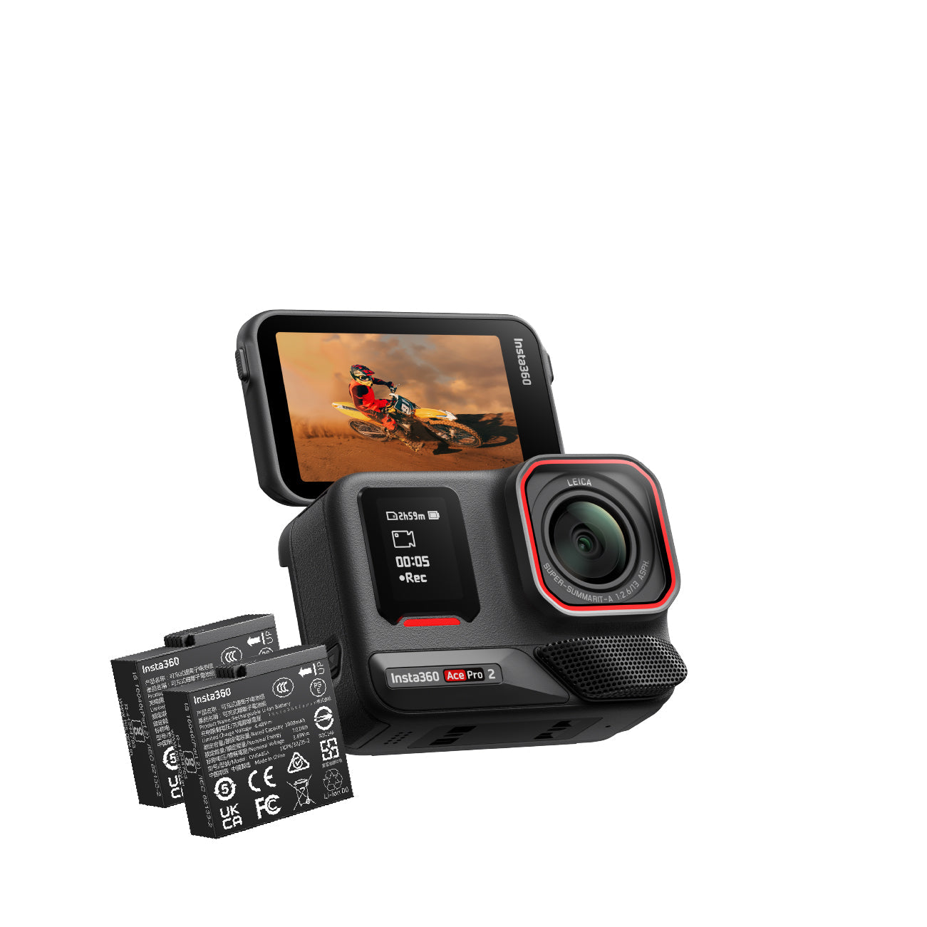 Insta360 Ace Pro 2 Action Camera - Dual Battery