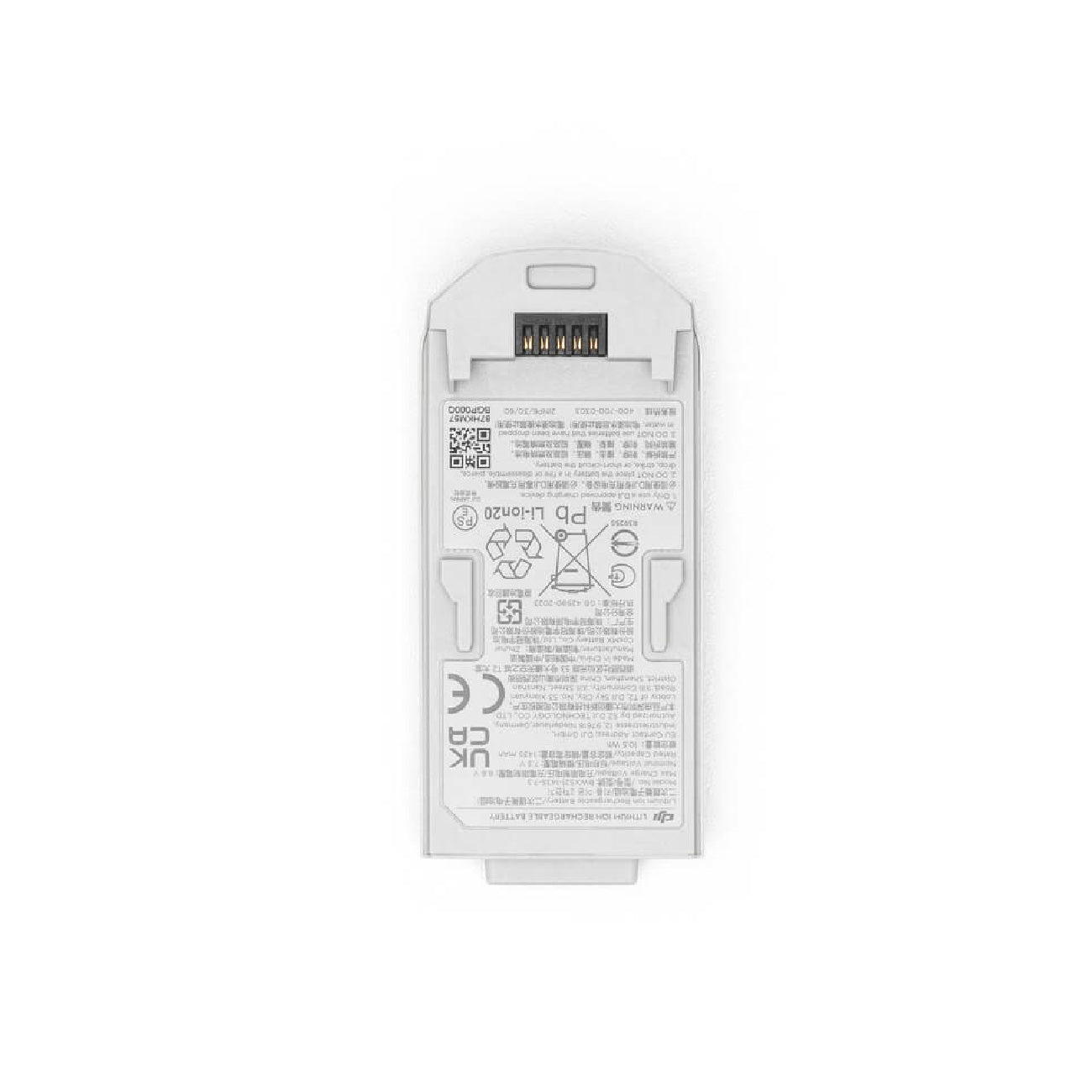 Bottom of the DJI Neo Intelligent Flight Battery
