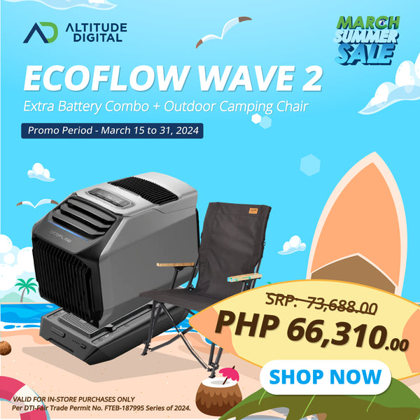 EcoFlow Wave 2 Combo (Include Add-on Battery)