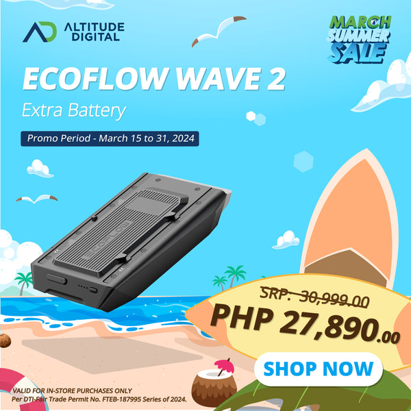 EcoFlow WAVE 2 Portable Air Conditioner Add-on Battery