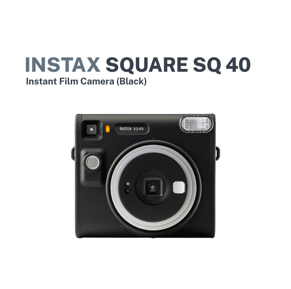INSTAX Square SQ 40 Instant Camera (Black)