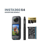 Insta360 X4 8k 360 Action Camera Adventurer Bundle