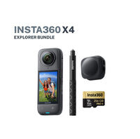 Insta360 X4 8k 360 Action Camera Explorer Bundle