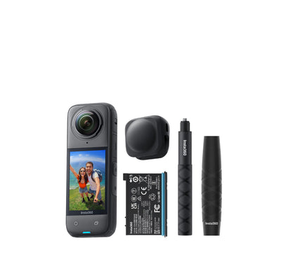 Insta360 X4 8k 360 Action Camera Travel Bundle