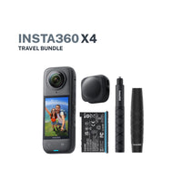 Insta360 X4 8k 360 Action Camera Travel Bundle