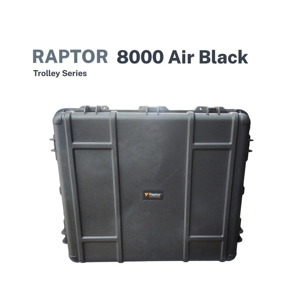 Raptor 8000 Air Waterproof/ Dustproof Trolley and Carry On Hard Case (for Camera, Drones, etc)