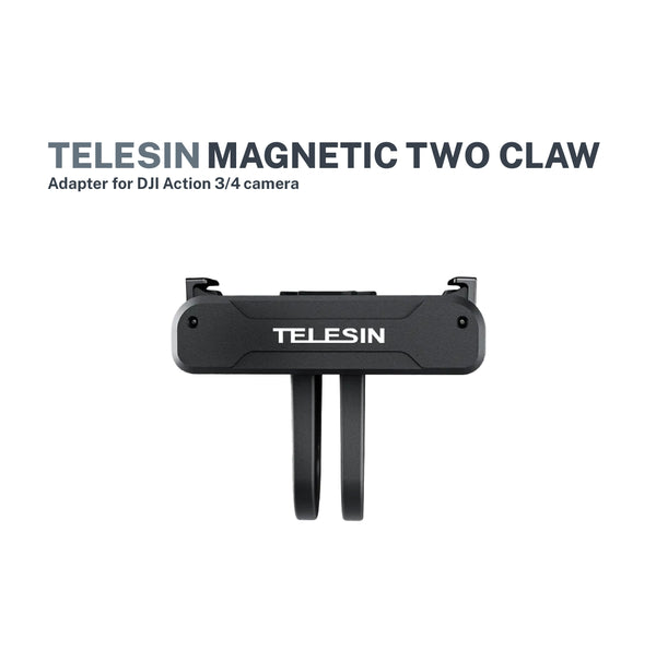 Telesin Magnetic two claw adapter for DJI Action 3/4 camera